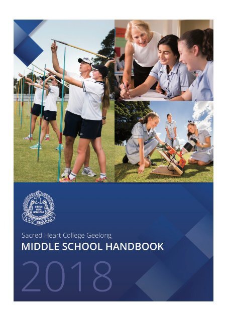 2018 Middle School Handbook 