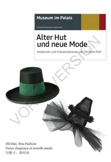 Alter Hut und neue Mode - Peter Koch Consulting