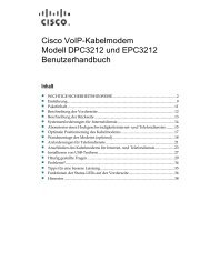 Cisco Model DPC3212 and EPC3212 VoIP Cable Modem User ...
