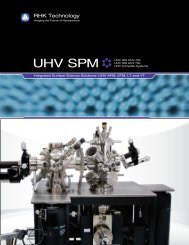 UHV SPM - Intercovamex