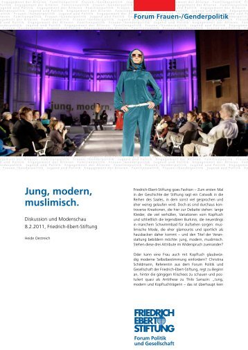 Jung, modern, muslimisch - Bibliothek der Friedrich-Ebert-Stiftung