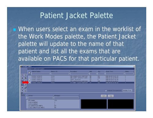 Ge Centricity PACS User Training - Js Cafe