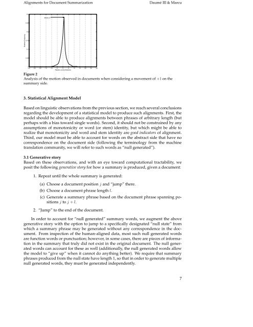 Induction of Word and Phrase Alignments for Automatic Document ...