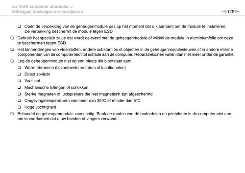 Sony VGN-Z46XRN - VGN-Z46XRN Mode d'emploi N&eacute;erlandais