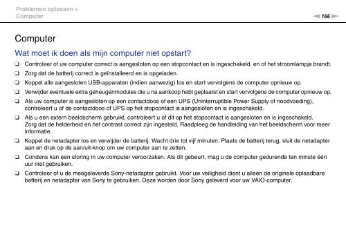 Sony VGN-Z46XRN - VGN-Z46XRN Mode d'emploi N&eacute;erlandais