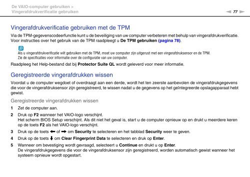 Sony VGN-Z46XRN - VGN-Z46XRN Mode d'emploi N&eacute;erlandais