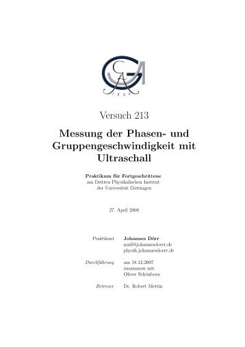 Versuch 213.pdf - physics - Johannes Dörr