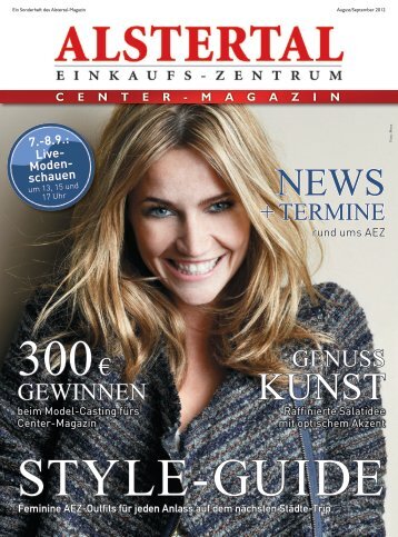 Live- Moden- schauen CENTER - MAGAZIN - Alstertal Einkaufs ...