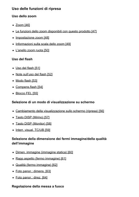 Sony ILCE-6300 - ILCE-6300 Manuel d'aide Italien