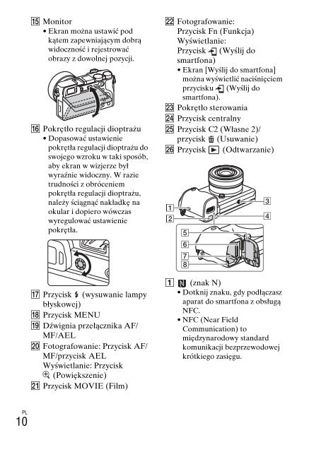 Sony ILCE-6300 - ILCE-6300 Mode d'emploi Anglais