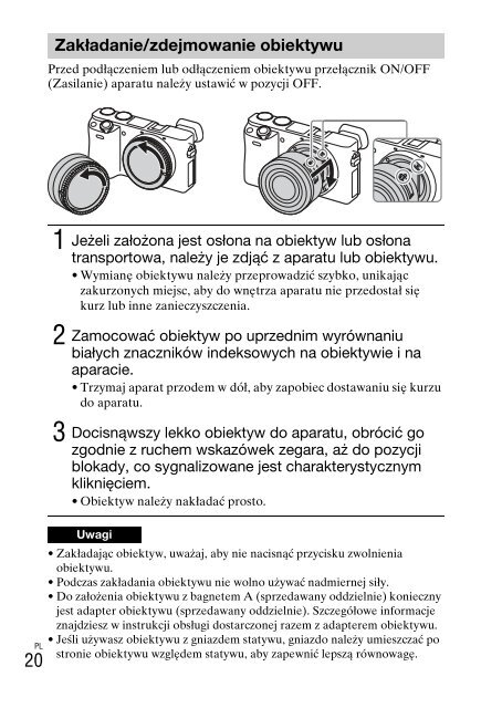 Sony ILCE-6300 - ILCE-6300 Mode d'emploi Anglais