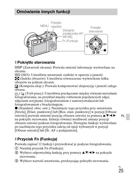 Sony ILCE-6300 - ILCE-6300 Mode d'emploi Anglais