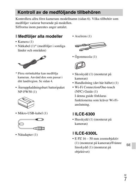 Sony ILCE-6300 - ILCE-6300 Mode d'emploi Anglais