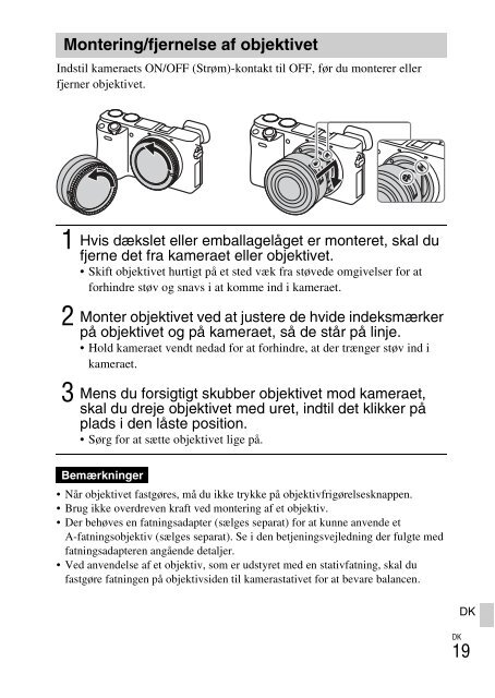 Sony ILCE-6300 - ILCE-6300 Mode d'emploi Anglais