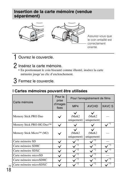 Sony ILCE-6300 - ILCE-6300 Mode d'emploi Anglais