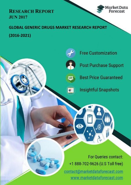 Global Generic drugs market Research Report 2016-2021