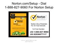 Norton.comSetup - Dial 1-888-827-9060 For Norton Setup