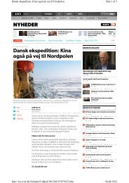 Dansk ekspedition: Kina også på vej til Nordpolen - Martin Breum