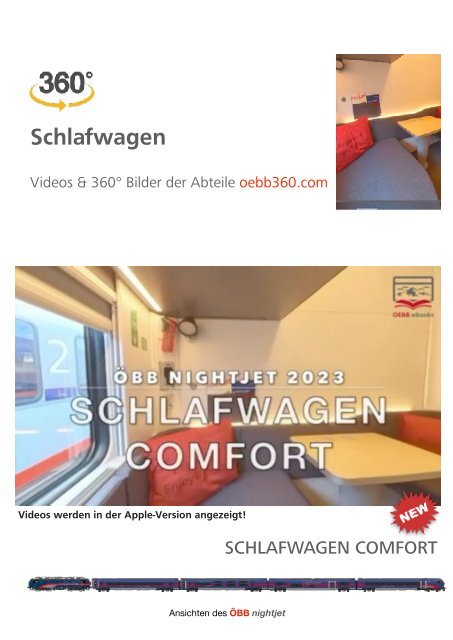 ÖBB nightjet Fahrpläne