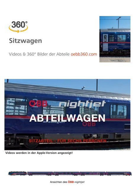 ÖBB nightjet Fahrpläne