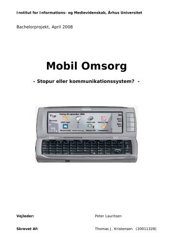 Mobil Omsorg - Stopur eller kommunikationssystem?