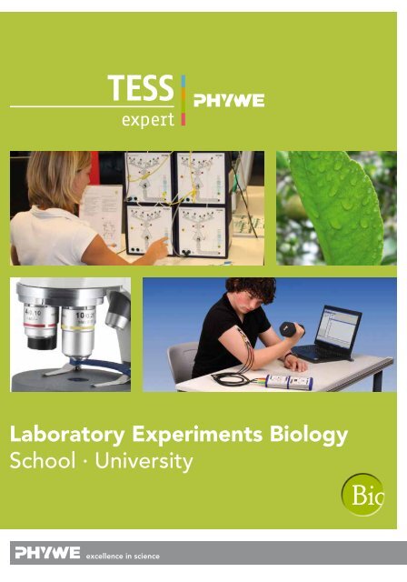 TESS expert Biology - PHYWE System