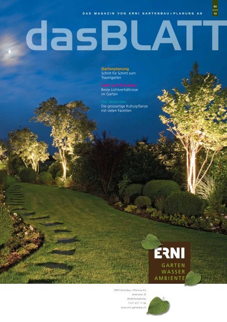 Newsletter 02/12 - ERNI Gartenbau