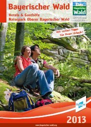 furth im wald – hohenbogen-winkel - Naturpark Oberer Bayerischer ...
