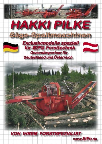 HAKKI PILKE 2X - Forsttechnik