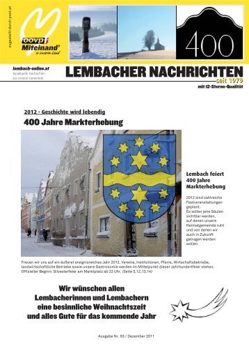 Dezember 2011 - Lembacher Nachrichten