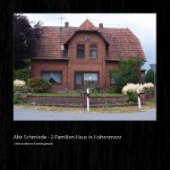 Alte Schmiede - 2-Familien-Haus mit Nebengebäuden in Hohenmoor