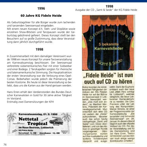 KG Fidele-Heide 1936 eV Tanzmariechen Blau-Weiß