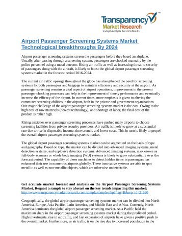the evolution of airport passenger screening Events around the world continue to remind us about the importance of aircraft and airport security to ensure the safety of all travellers, australia's aviation. the evolution of airport passenger screening Events around the world continue to remind us about the importance of aircraft and airport security to ensure the safety of all travellers, australia's aviation.