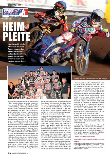  Bahnsport Ausgabe 7/2017