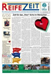 Ausgabe 06/2006 - Reifezeit.net