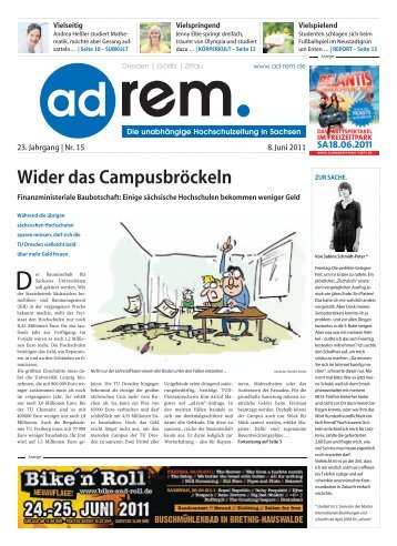 Wider das Campusbröckeln - ad-rem