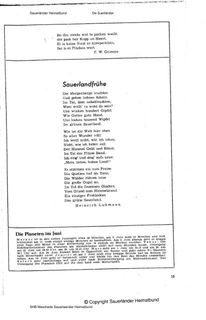 KREIS OLPE - Sauerländer Heimatbund e.V.