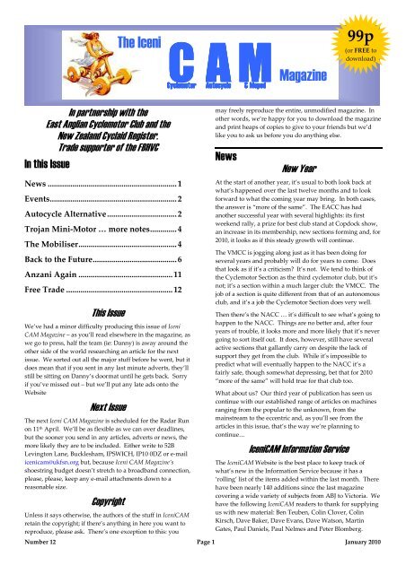 Tel Iceni Cam Magazine