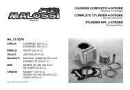 Art. 31 9578 CILINDRO COMPLETO 4-STROKE COMPLETE - Malossi