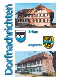 Dorfnachrichten Juni '07 (pdf 1 Mb) - Gemeinde Brügg