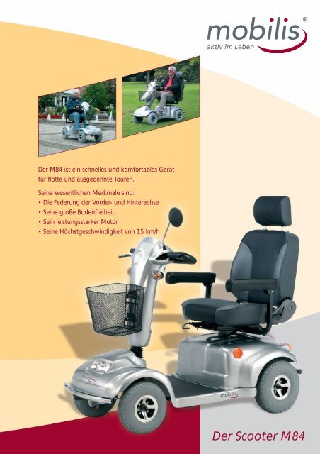 Der Scooter M84 - Mobilis | Elektromobile