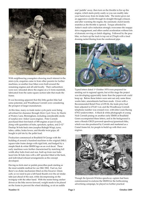 Tel - Iceni CAM Magazine