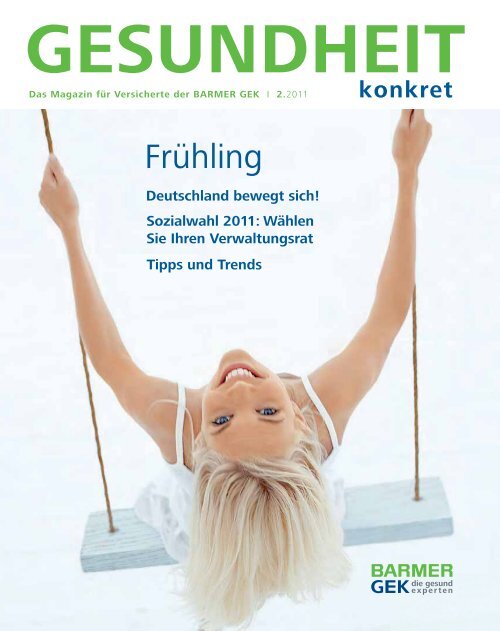 Ausgabe 2/2011 als PDF herunterladen ( PDF , 8 - Barmer GEK