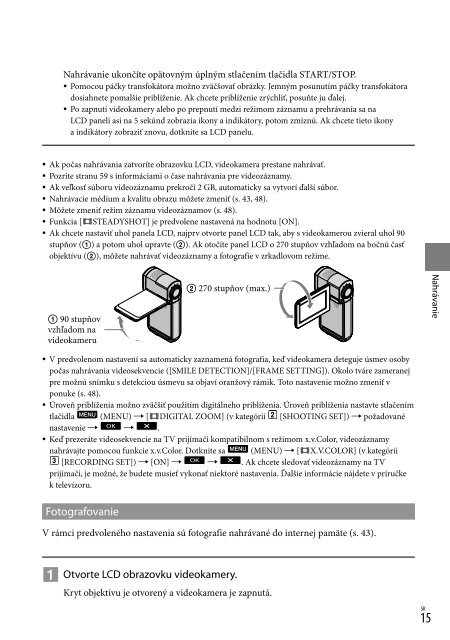 Sony HDR-TG5VE - HDR-TG5VE Consignes d&rsquo;utilisation Tch&egrave;que