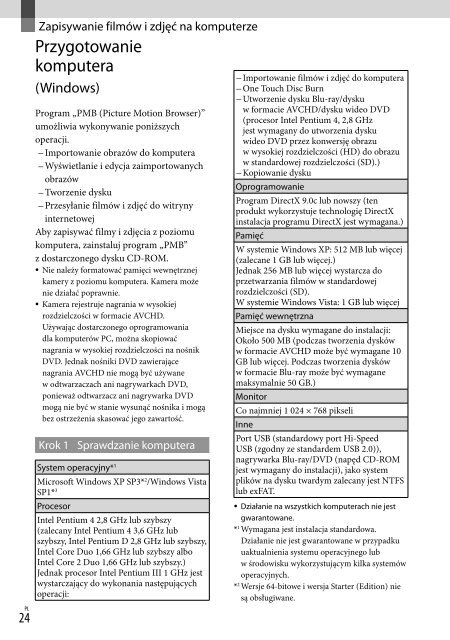 Sony HDR-TG5VE - HDR-TG5VE Consignes d&rsquo;utilisation Tch&egrave;que