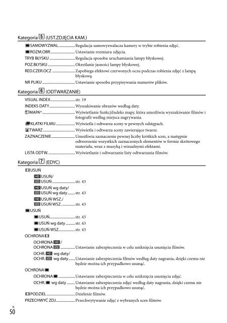 Sony HDR-TG5VE - HDR-TG5VE Consignes d&rsquo;utilisation Tch&egrave;que