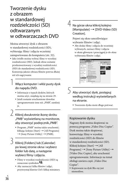 Sony HDR-TG5VE - HDR-TG5VE Consignes d&rsquo;utilisation Hongrois