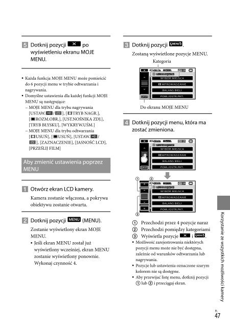 Sony HDR-TG5VE - HDR-TG5VE Consignes d&rsquo;utilisation Hongrois