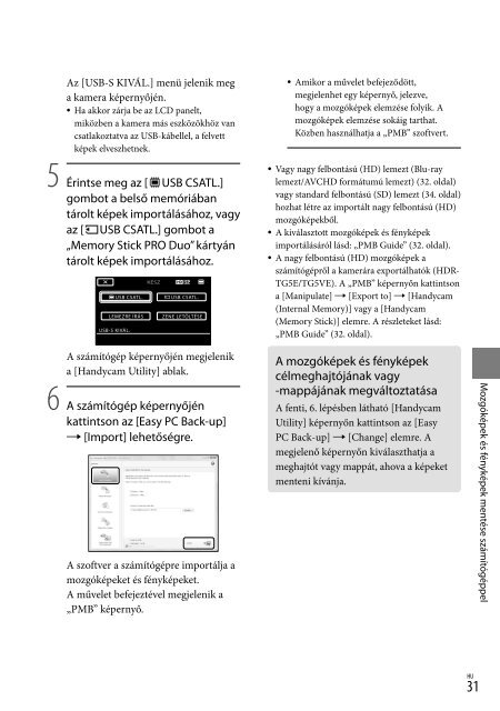 Sony HDR-TG5VE - HDR-TG5VE Consignes d&rsquo;utilisation Polonais