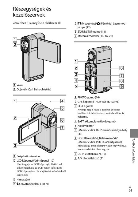 Sony HDR-TG5VE - HDR-TG5VE Consignes d&rsquo;utilisation Polonais